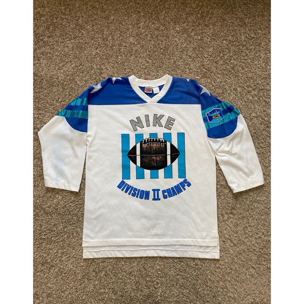 Nike Champs Vintage Sweatshirt T Shirt Jumper Sports Jordan 80s 90s Men's MEDIUM